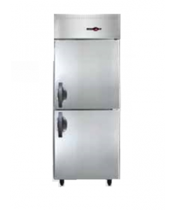 S/S CHILLER ½ FREEZER ½ 2 DOOR CABINET