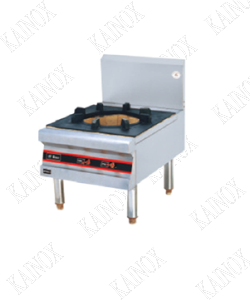SINGLE GAS STOCK POT STOVE W/ BURNER