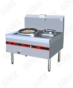 KWALLY RANGE 1 BURNER+1 POT, BLOWER