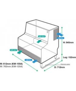 CRESENT ICE MAKER (SELF CONTAINER)