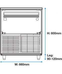 CUBE ICE MAKER (SELF CONTAINER)