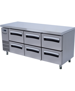 UNDERCOUNTER CHILLER 6 DRAWER