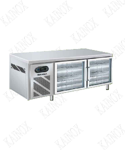 CHILLER COUNTER 2 GLASS DOOR