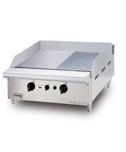 GAS GRIDDLE (HALF RIBBED)