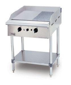 GAS GRIDDLE (HALF RIBBED)