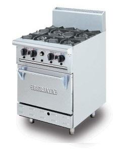 GAS 4 BURNER WITH OVEN