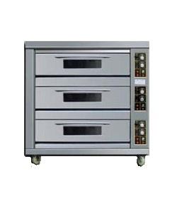 GAS HEATED BAKING OVEN 3 DECK