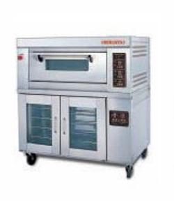 1 DECK GAS BAKING OVEN WITH PROOFER