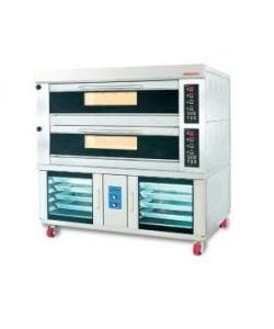 2 DECK ELECTRICAL BAKING OVEN WITH PROOFER